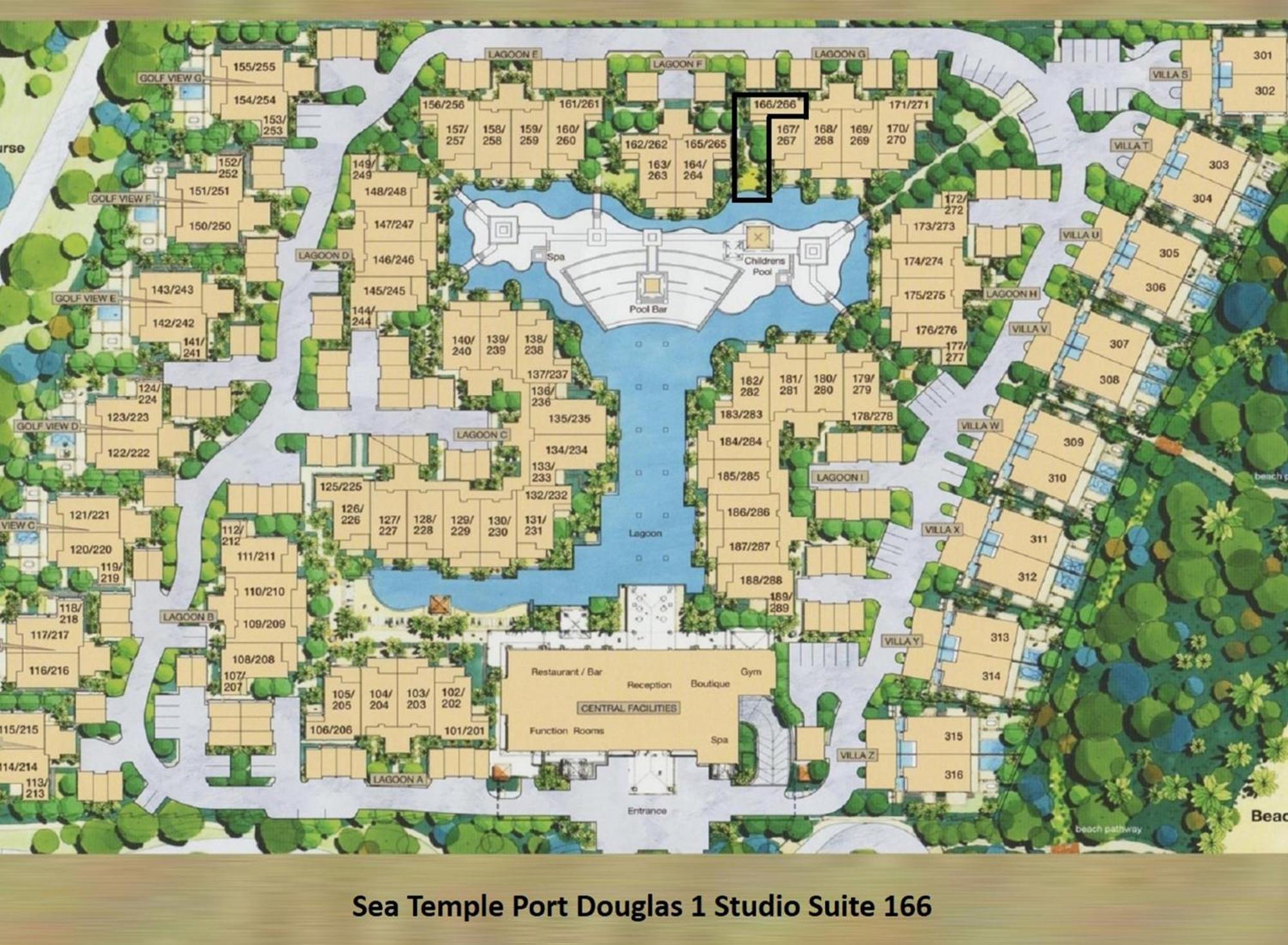 Luxury Apartments At Temple Resort And Spa Port Douglas Bilik gambar