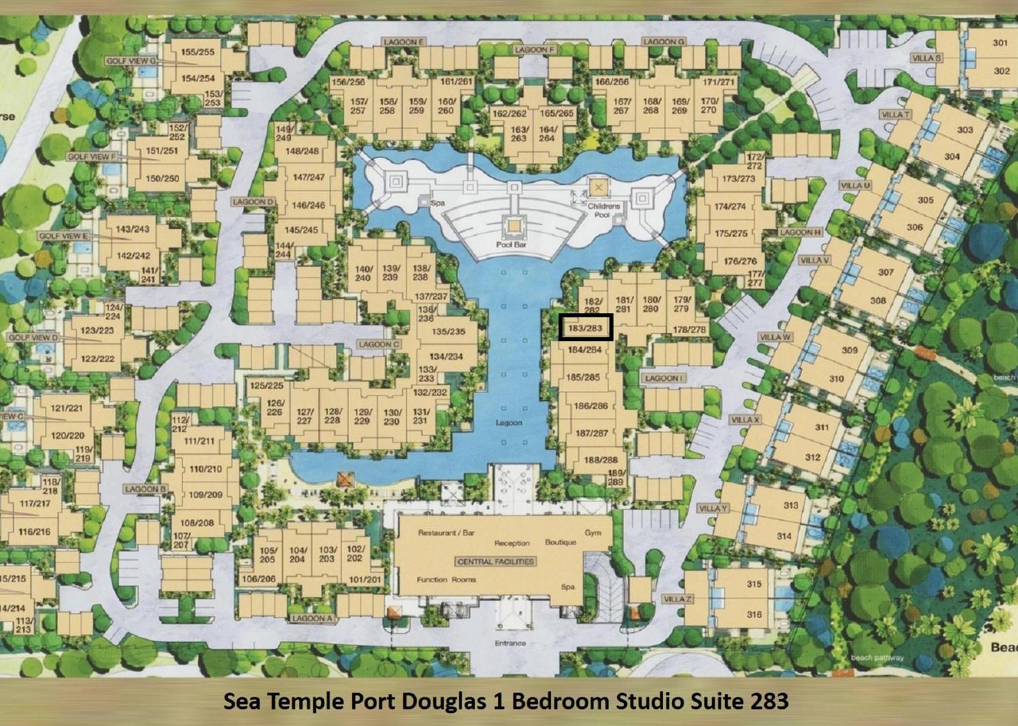 Luxury Apartments At Temple Resort And Spa Port Douglas Bilik gambar